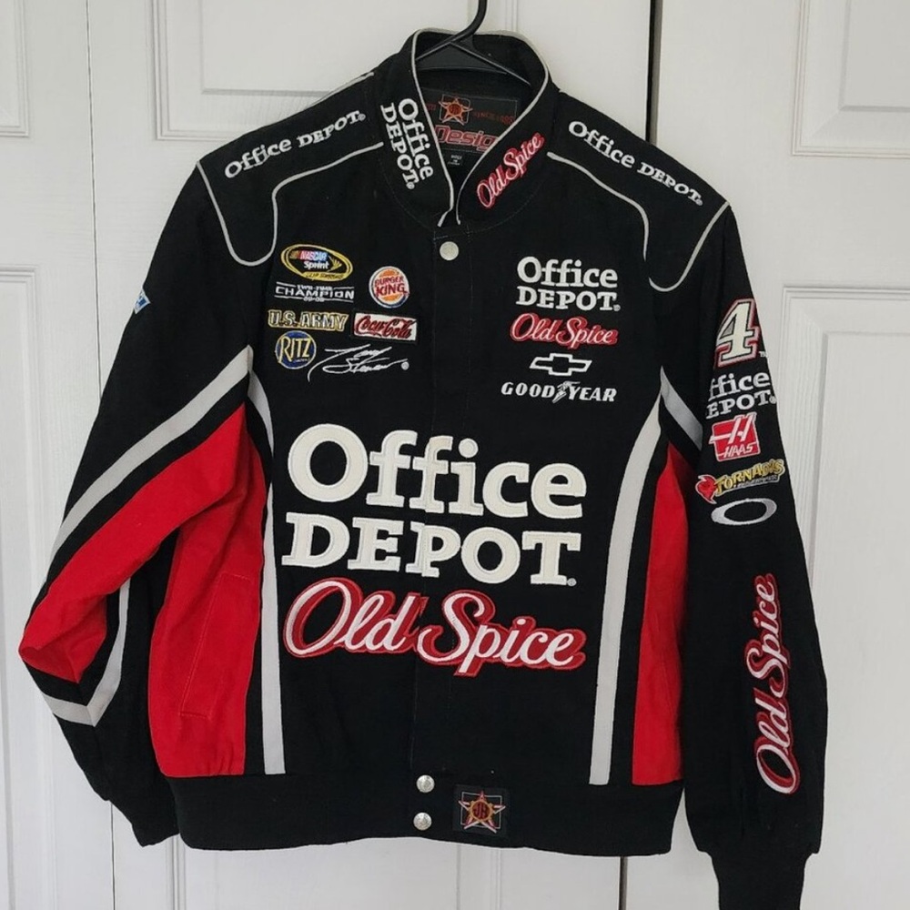 NASCAR Tony Stewart 14 Old Spice Office Depot Jacket